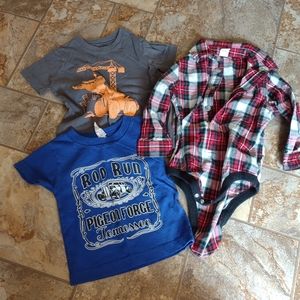Boys 12/18 month shirts